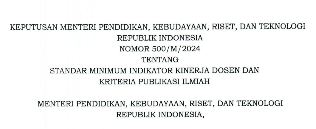 Standar Baru untuk Kinerja Dosen: Mendorong Inovasi dan Riset di Pendidikan Tinggi